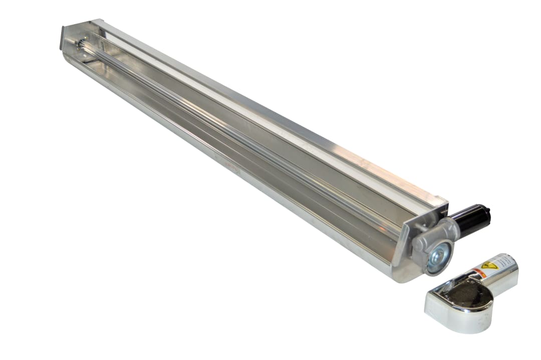 96" Smooth Electric Head Roller Assembly