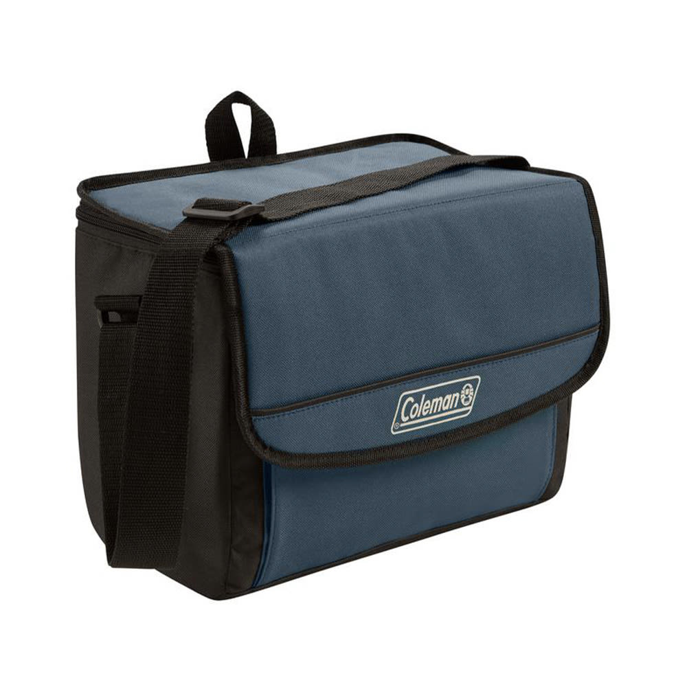 Coleman® Nevera Portátil Flexible, Hielera con Capacidad de 18 Latas, 20 Horas de Frio, Azul