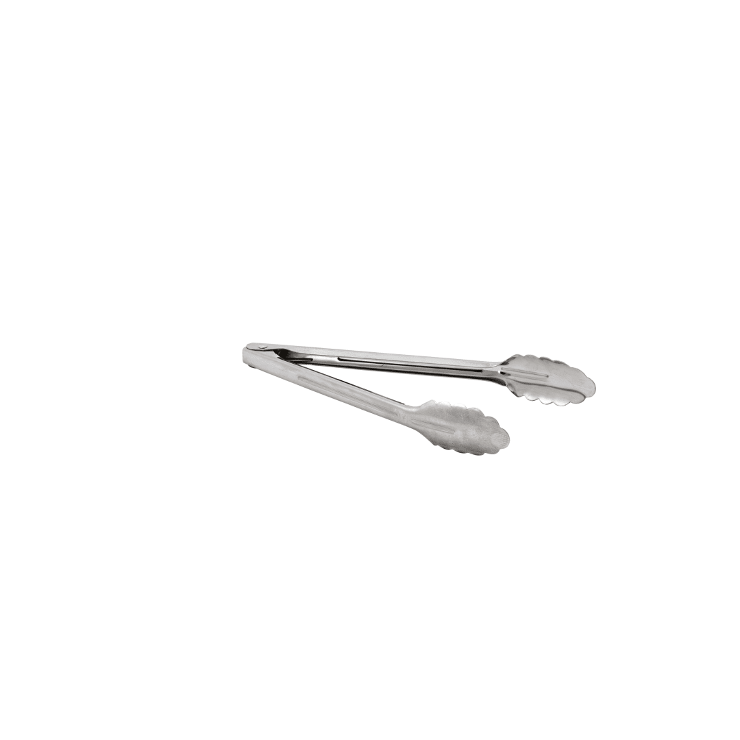 TUF-12 - TONGS S/S 12" FLAT SPRING