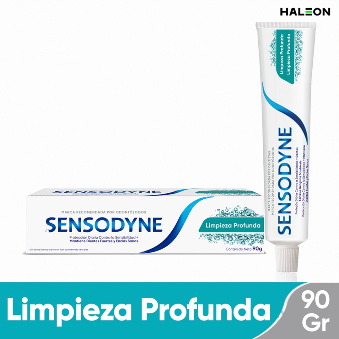 Crema Dental Sensodyne Limpieza Profunda x 90 Gr