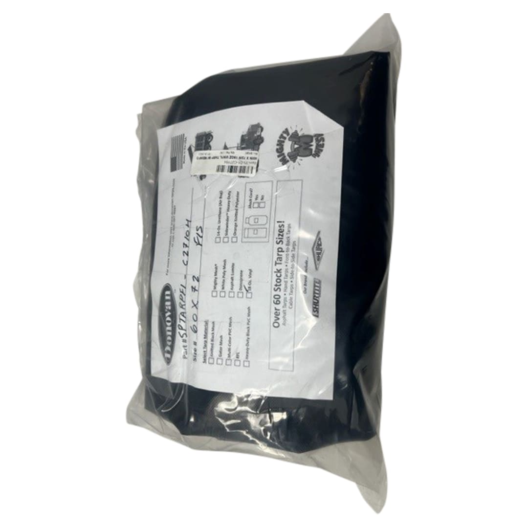 Wastebuilt® Replacement for Donovan Tarper 60" X 72" 18OZ Vinyl Tarp with Reinforcement