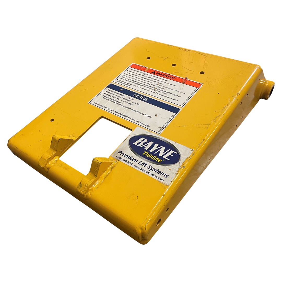 Wastebuilt® Replacement for Bayne Cylinder Lift Face Plate Weldment