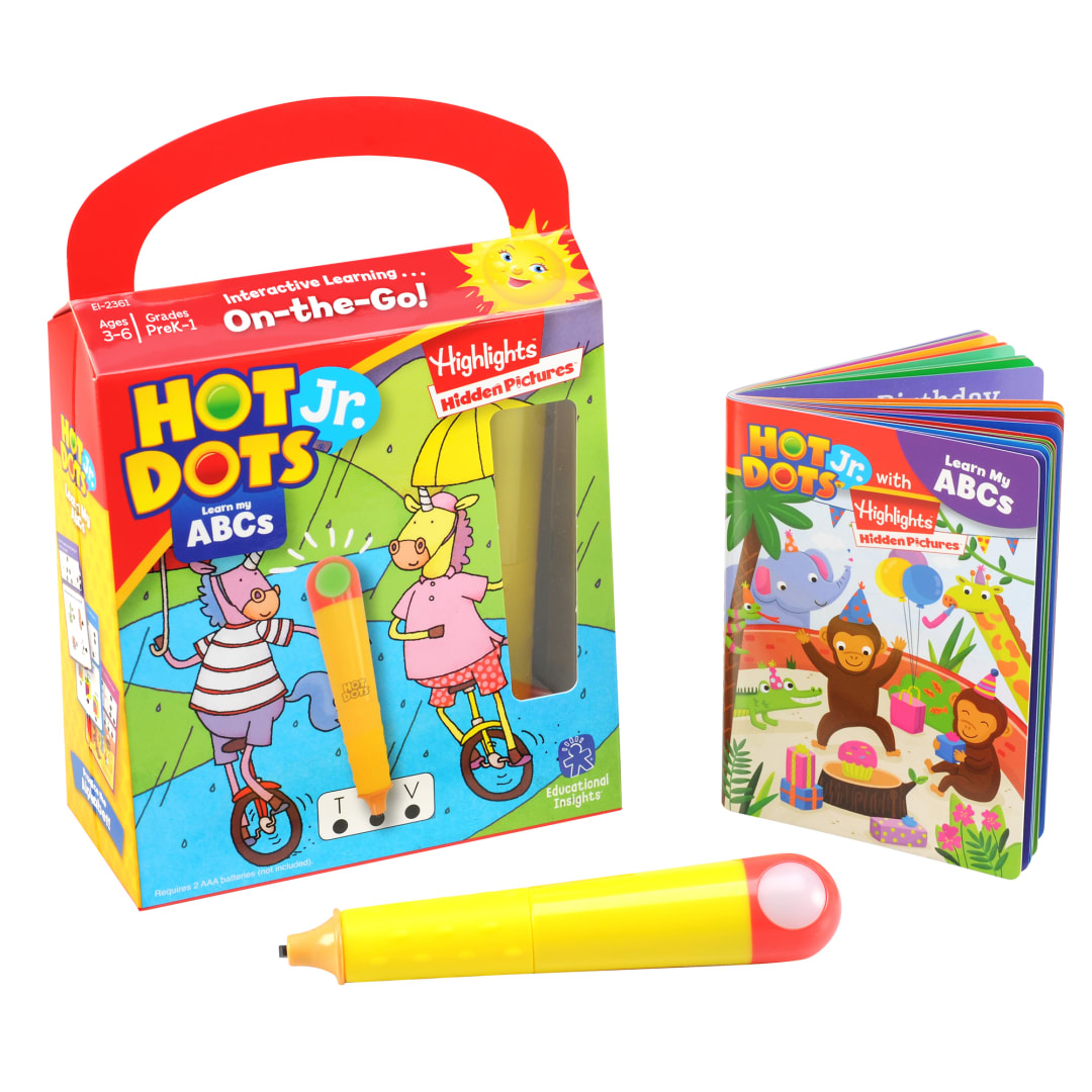 HOT DOTS JR. HIGHLIGHTS LEARN MY ABC