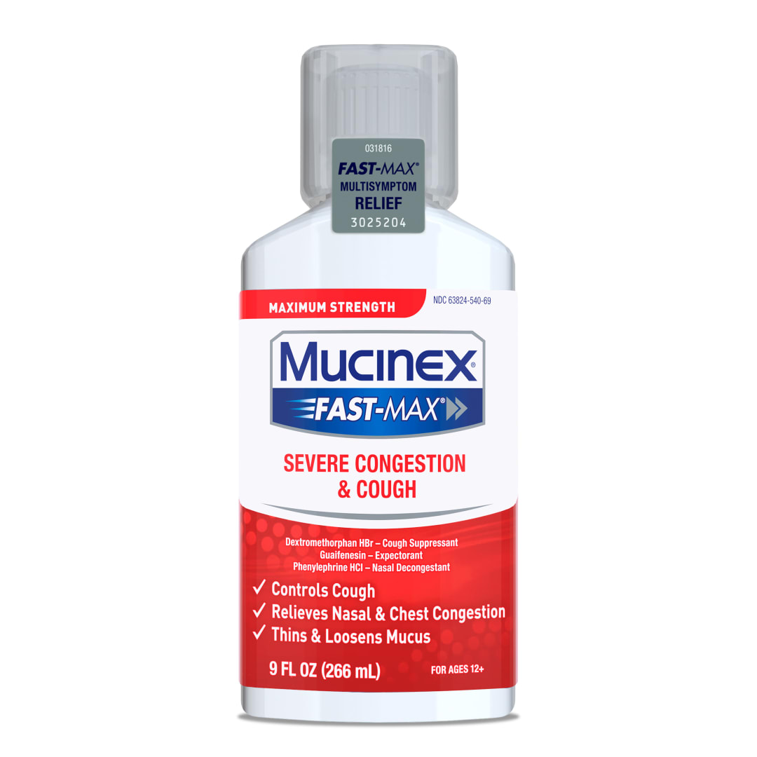 MUCINEX® FAST-MAX® Adult Liquid - Severe Congestion & Cough 6/9 oz.
