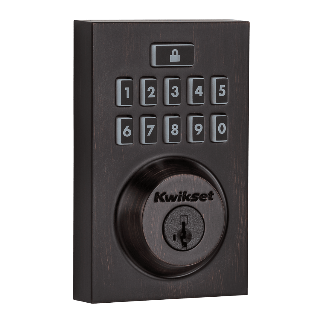 913 SmartCode® Contemporary Electronic Deadbolt featuring SmartKey Security™ in Venetian Bronze