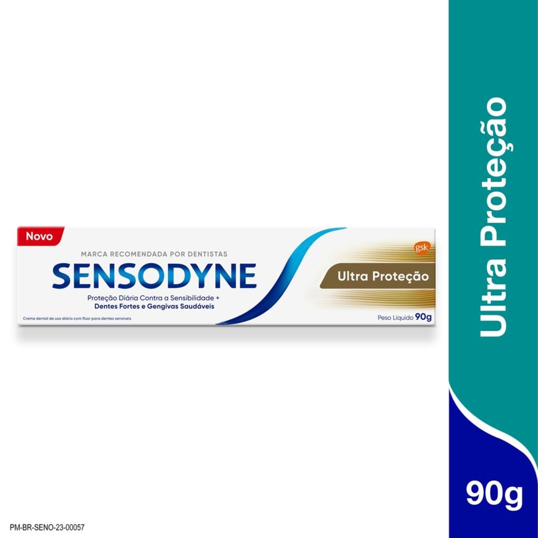 Sensodyne Ultra Proteção Pasta de Dente Para Dentes Sensíveis 90g