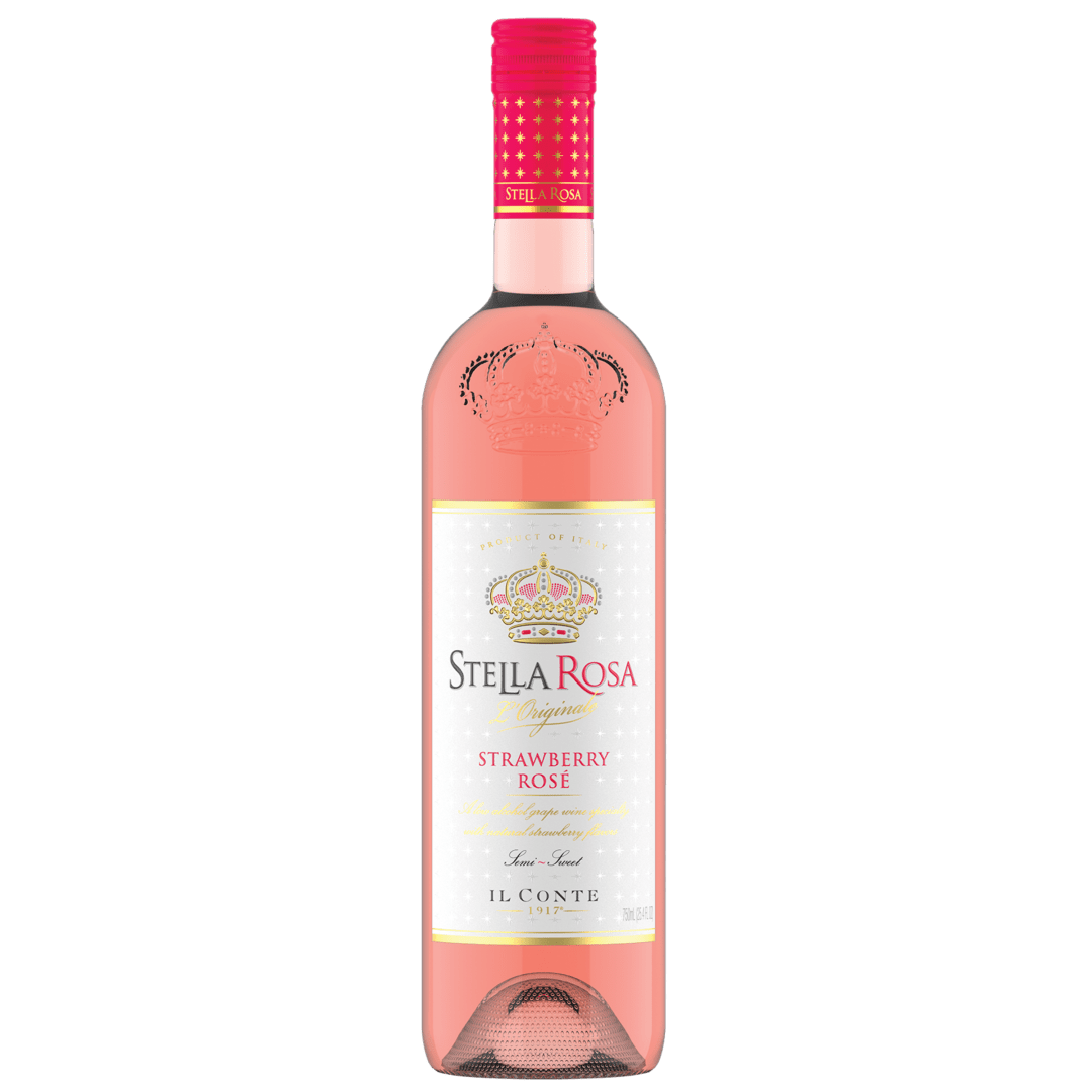 Stella Rosa Strawberry Rose Semi-Sparkling Rose Wine 750 ml