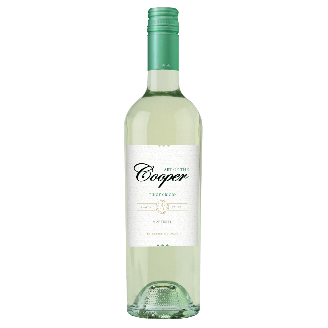 Art of the Cooper Pinot Grigio White Wine, California, 750mL, 13.5% ABV