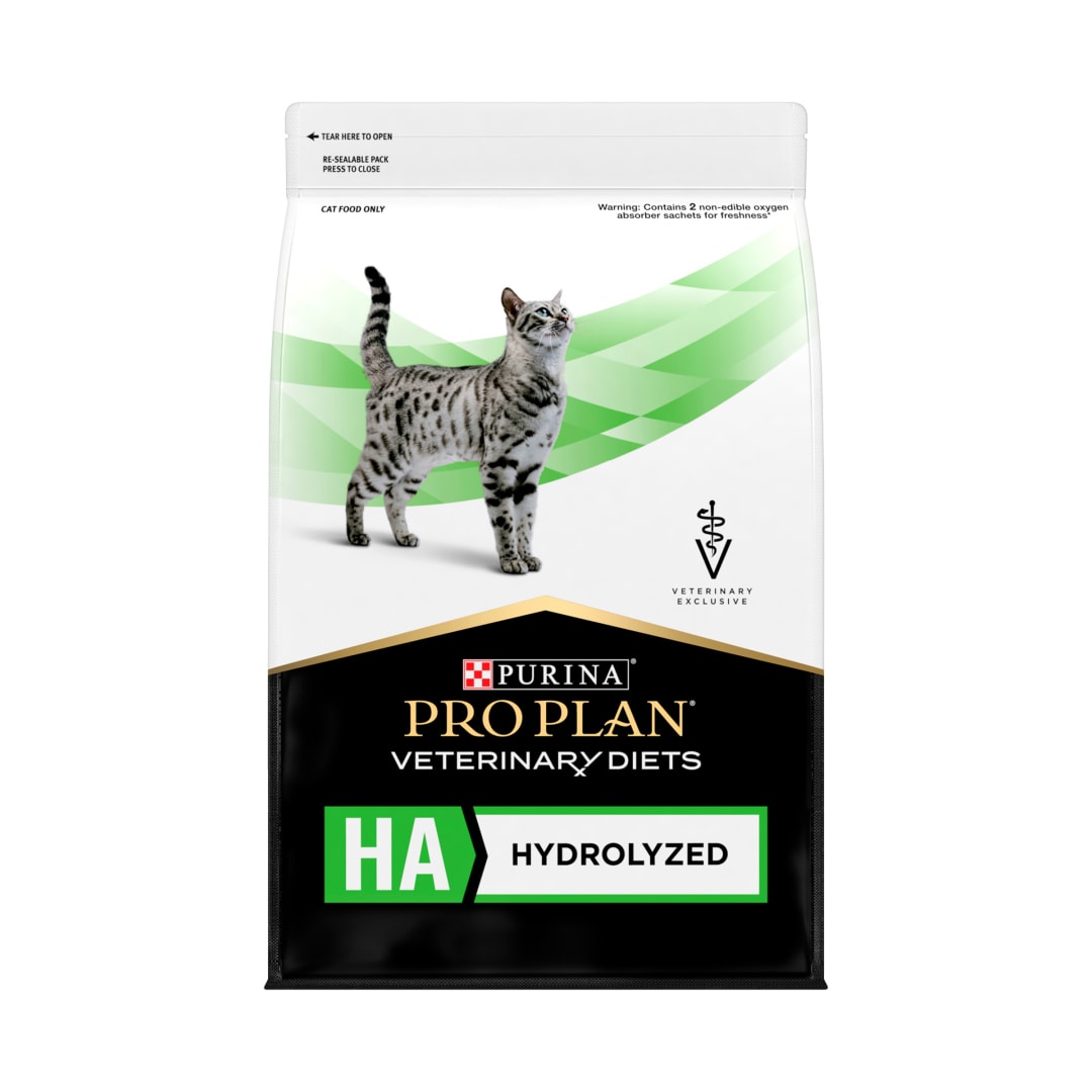 Purina Pro Plan Veterinary Diets Feline HA Hydrolyzed Dry Formula Cat Food, 3.63kg