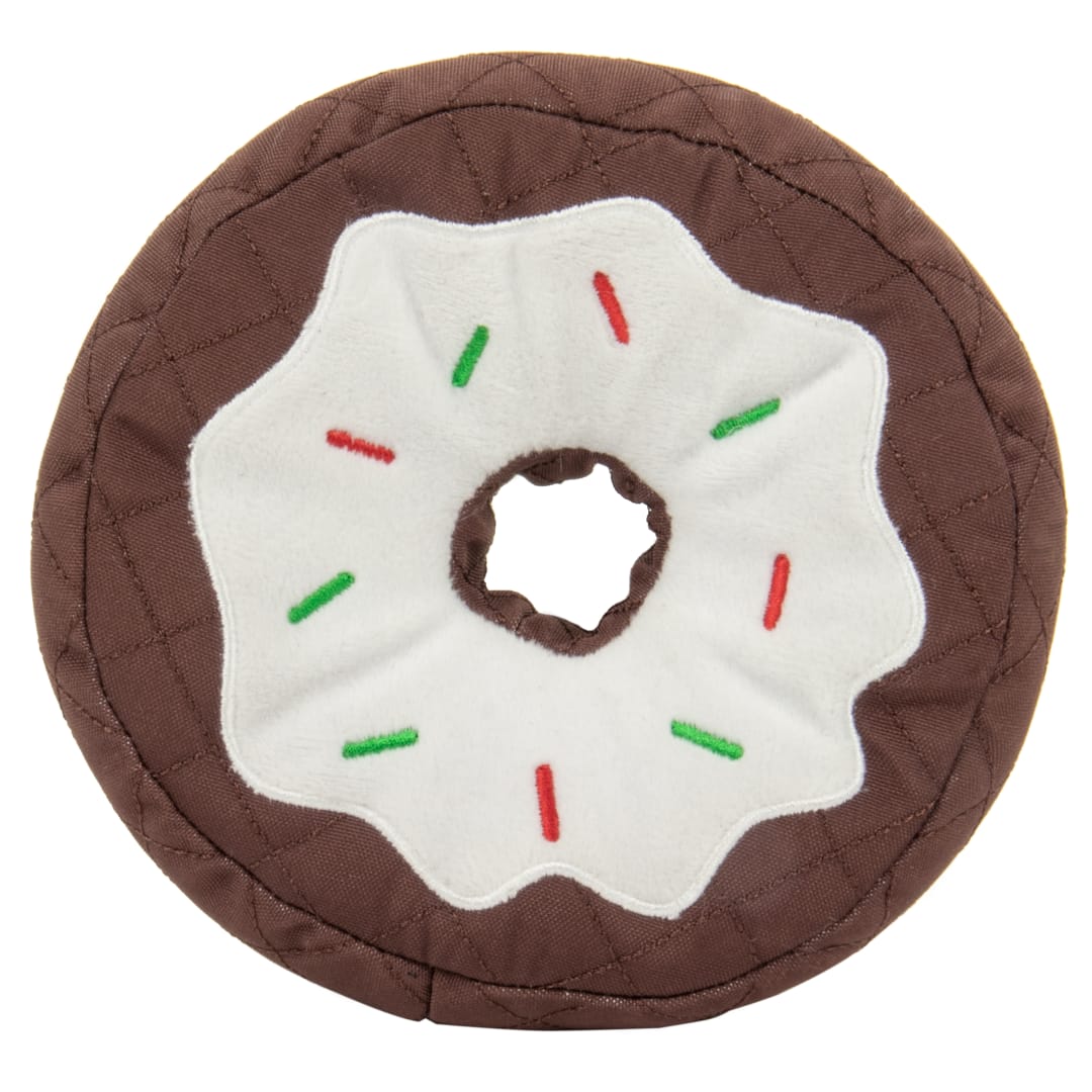 Lowe's Holiday Chocolate Donut Dog Toy, Large