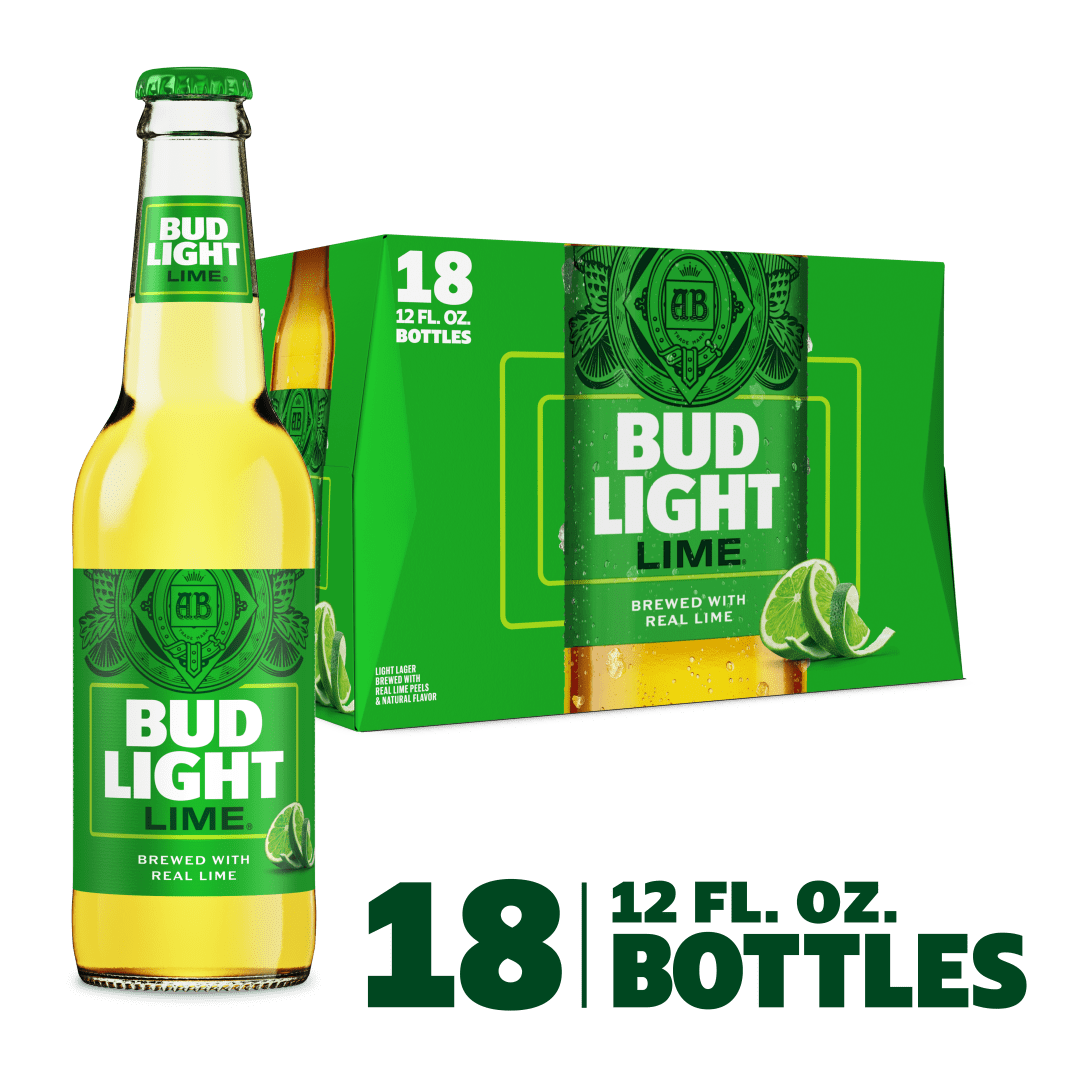 Bud Light® Lime Beer, 18 Pack 12 fl. oz. Bottles