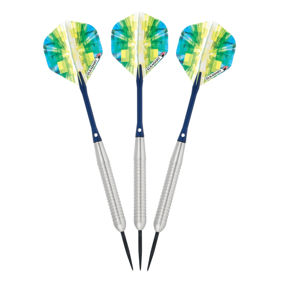 Elkadart Prism Ringed Silver Steel Tip Darts 20 Grams
