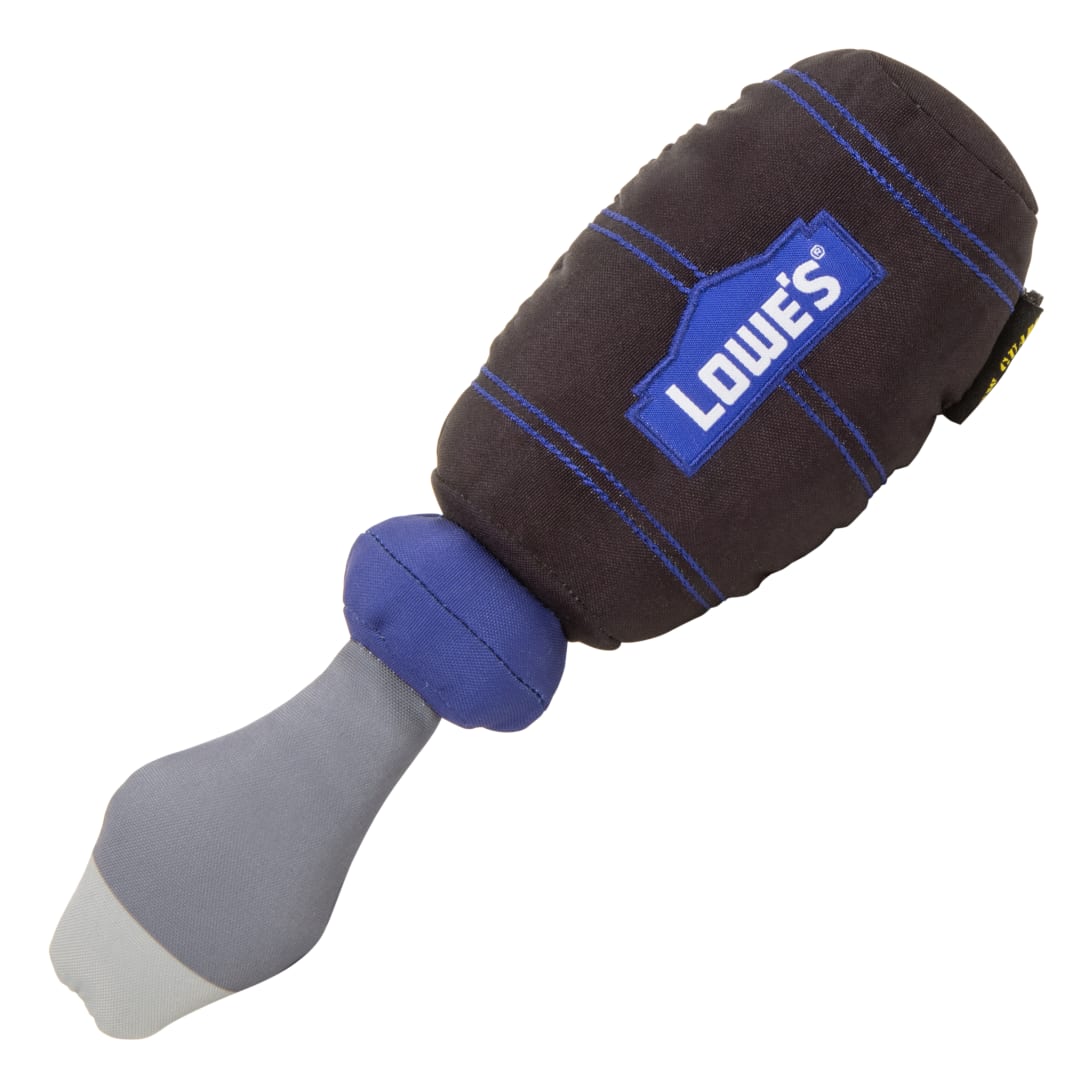 Lowe's Holiday Tools Large Screwdriver Dog Toy