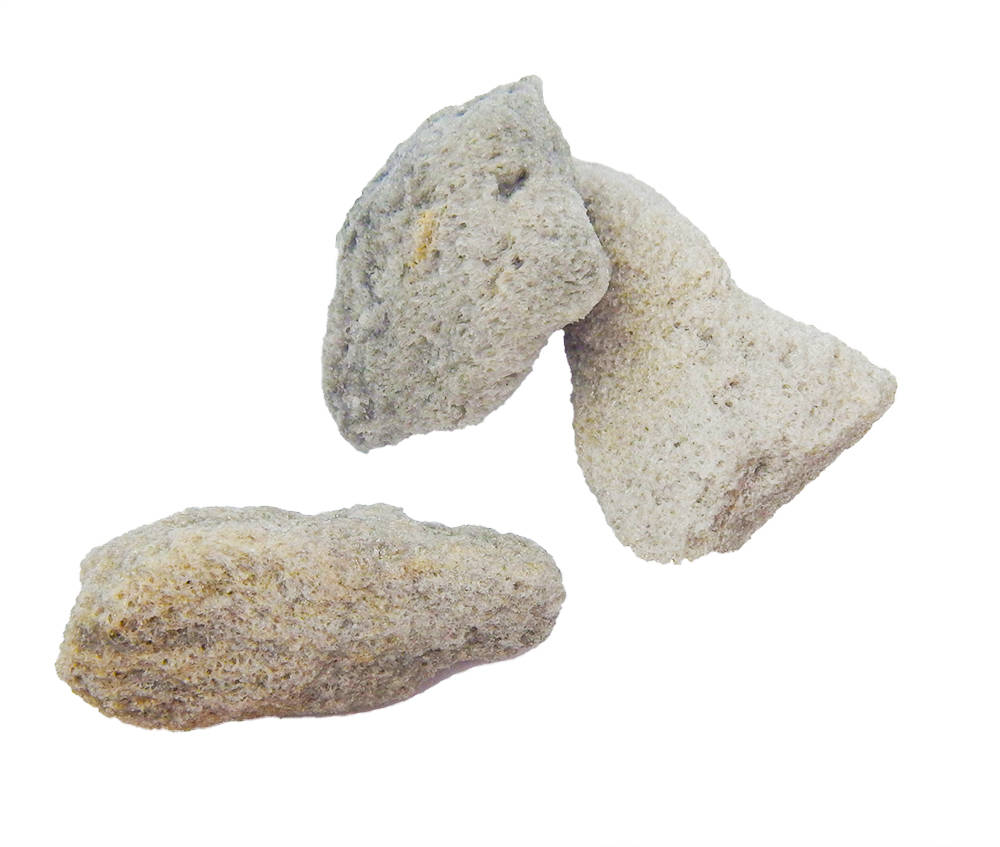 ROCK, PUMICE 2-3 CM, NON-FLOAT P/18