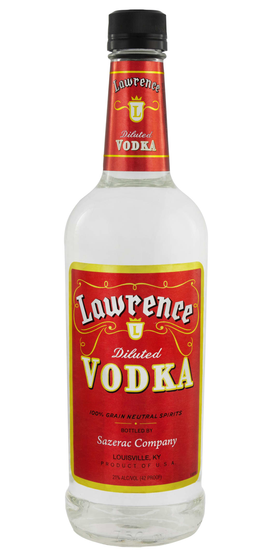 Law Diluted Vodka 750ml 42 Proof
