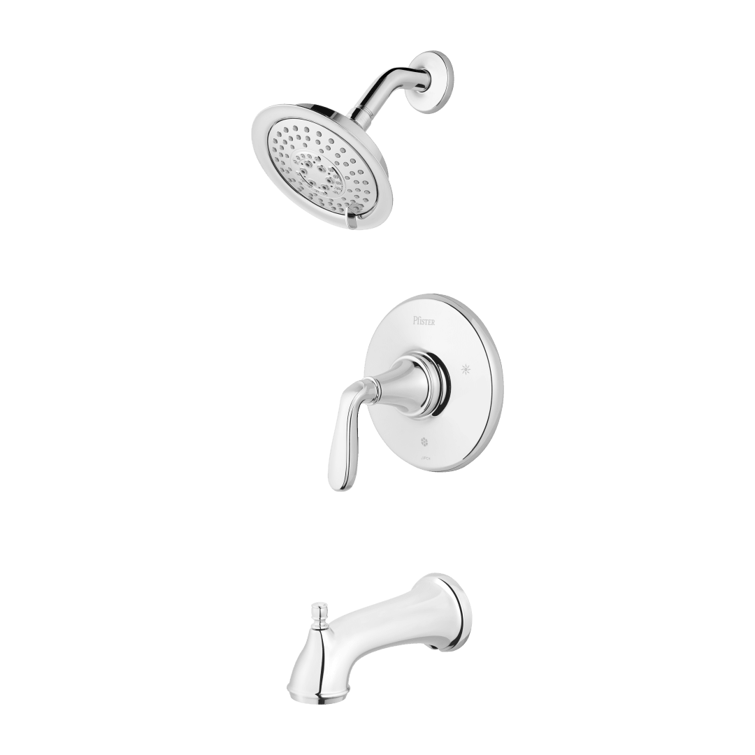 Northcott 1-Handle Tub & Shower Trim in Polished Chrome