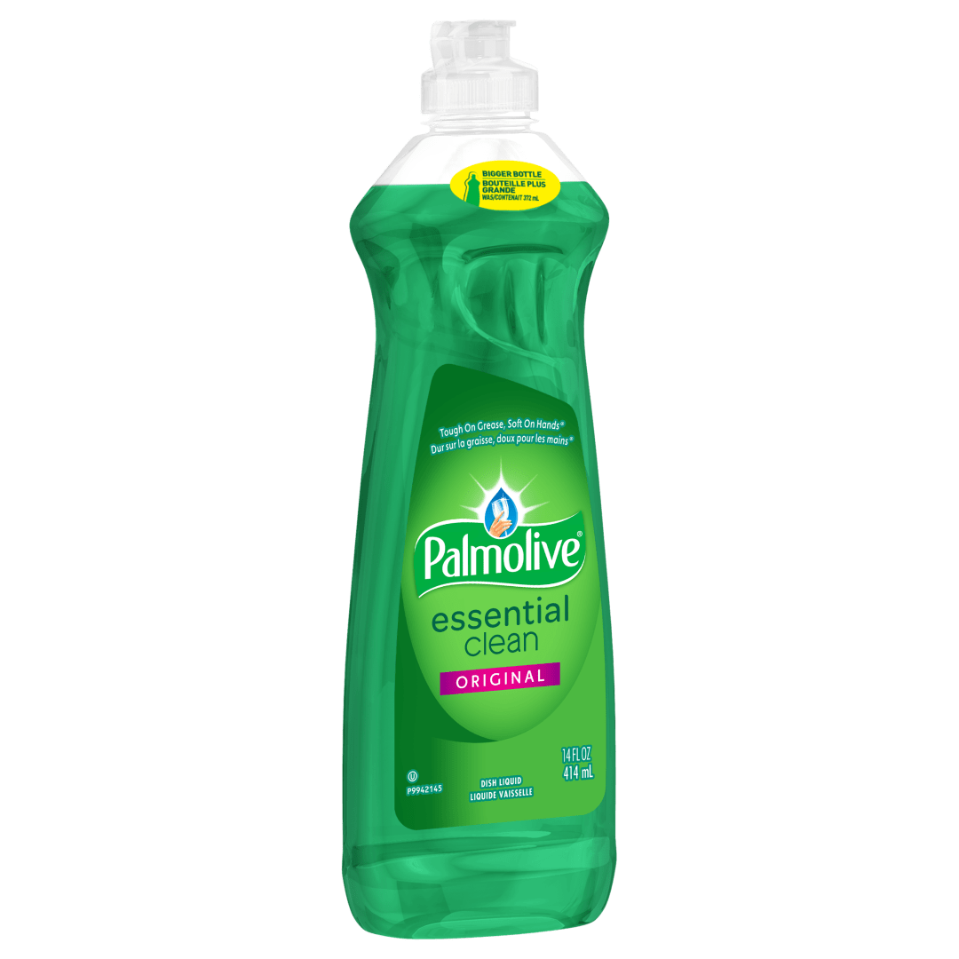Palmolive Essential Clean Liquid Dish Soap, Original - 14 Fluid Ounce, 414 mL
