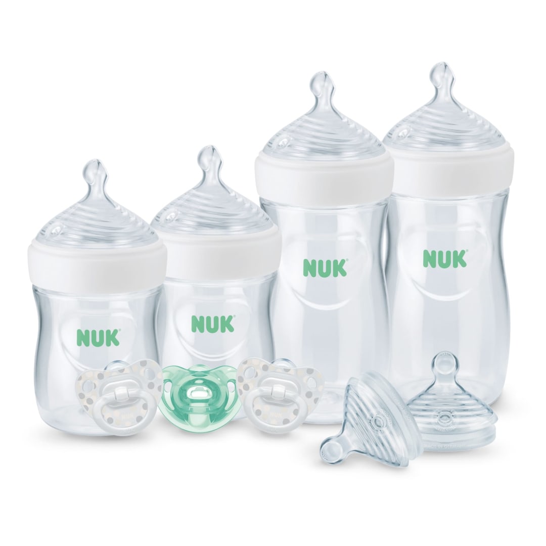 NUK® Simply Natural® Bottle with SafeTemp™, 9-Piece Gift Set