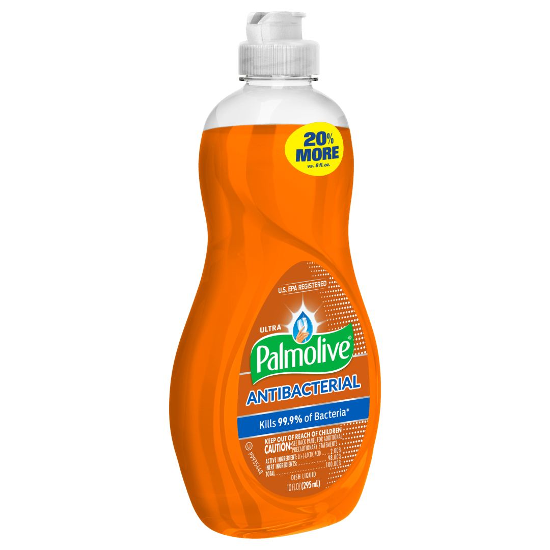 Palmolive Ultra Dishwashing Liquid Dish Soap, Antibacterial Orange - 1 Fluid Ounce