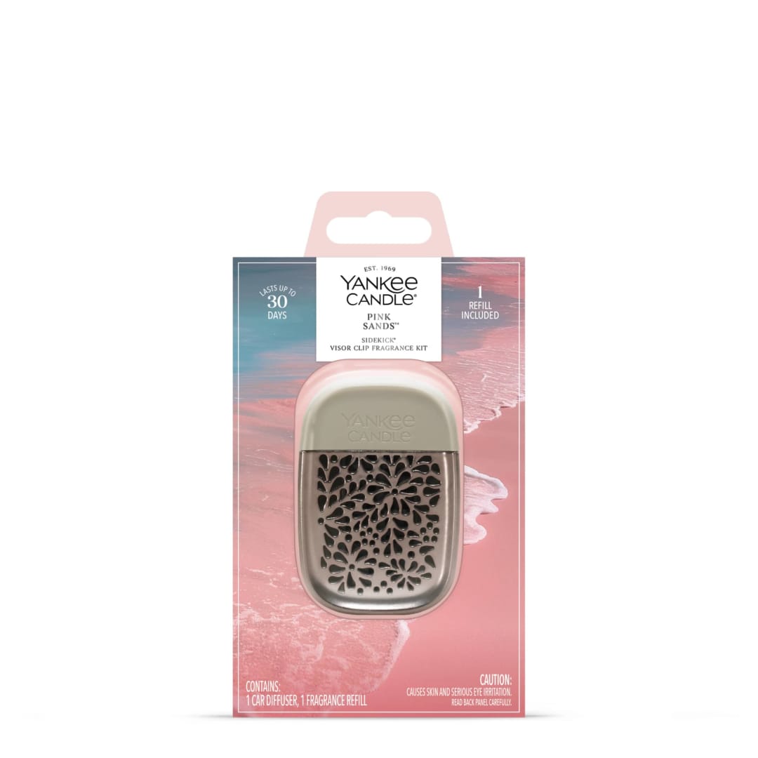 Yankee Candle® Pink Sands™ SideKick® Leaf Visor Clip Fragrance Kit