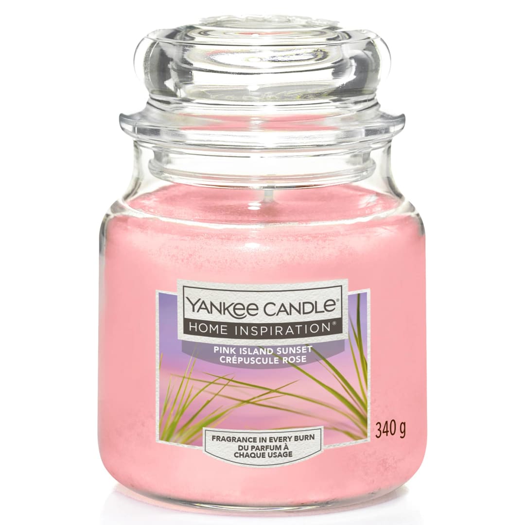 Yankee Candle® Home Inspiration Medium Jar Scented Candle, Pink Island Sunset