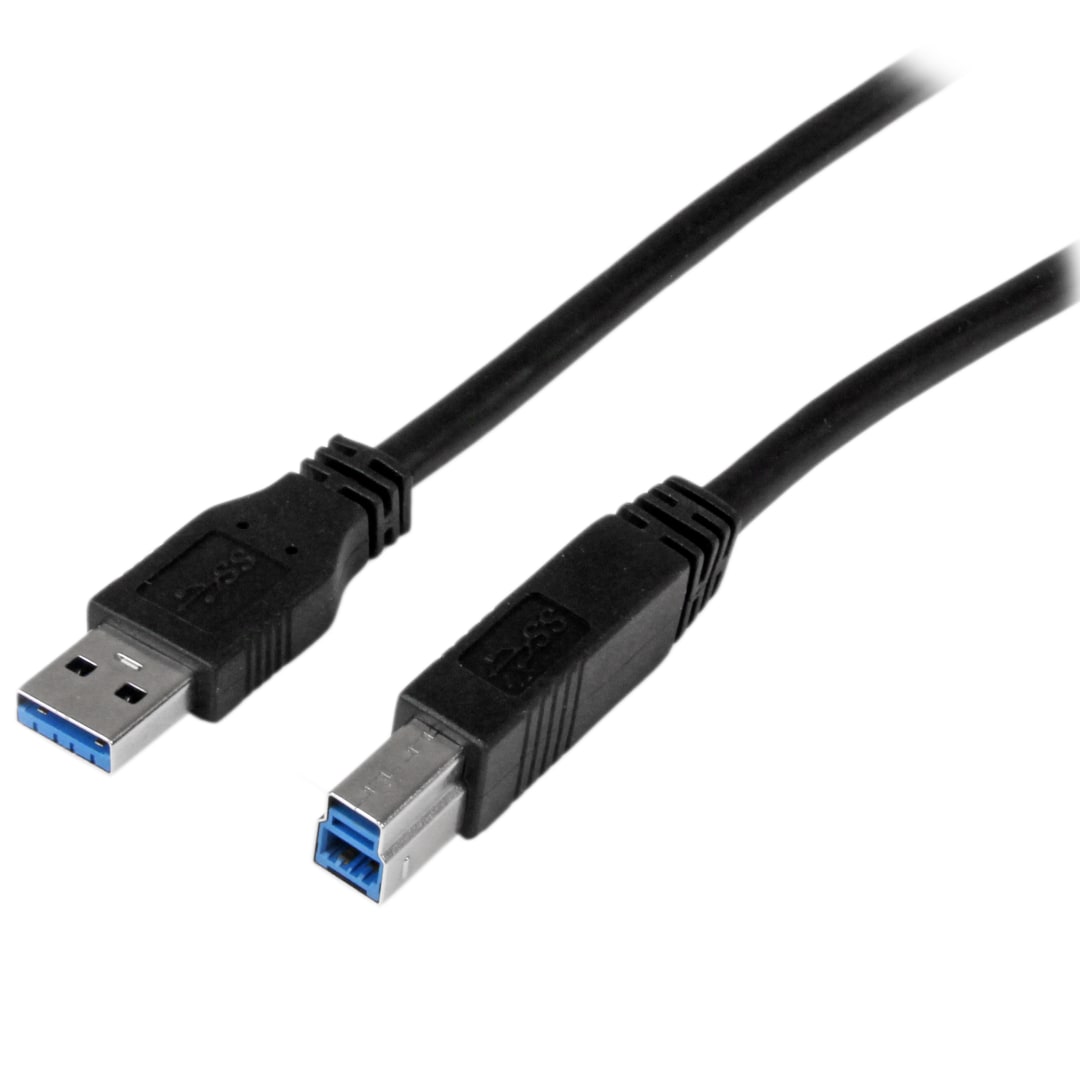 1 m USB 3 0 Certified A to B Cable M M