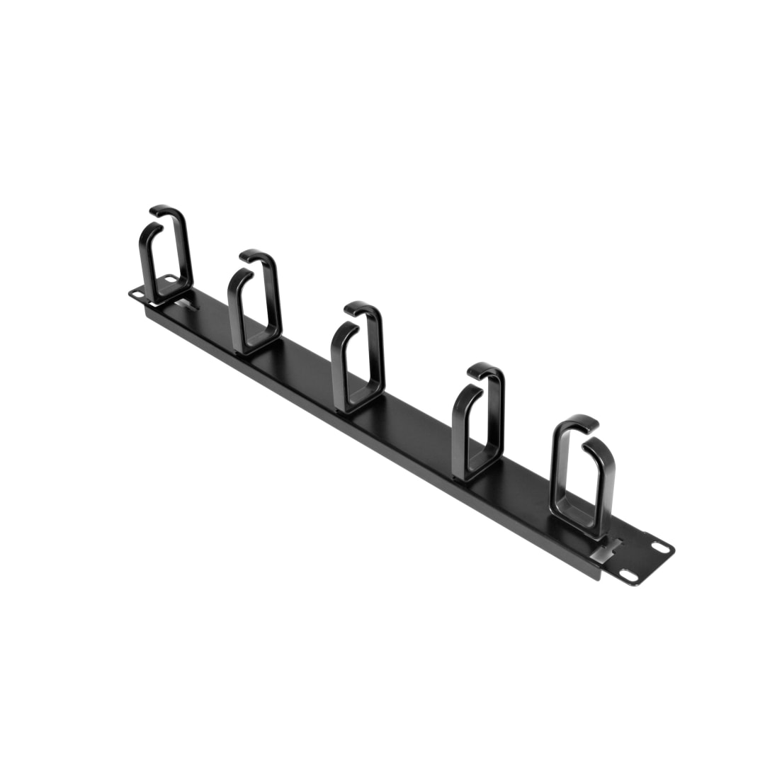 1U 19in Rack Mount Cable Management Panel
