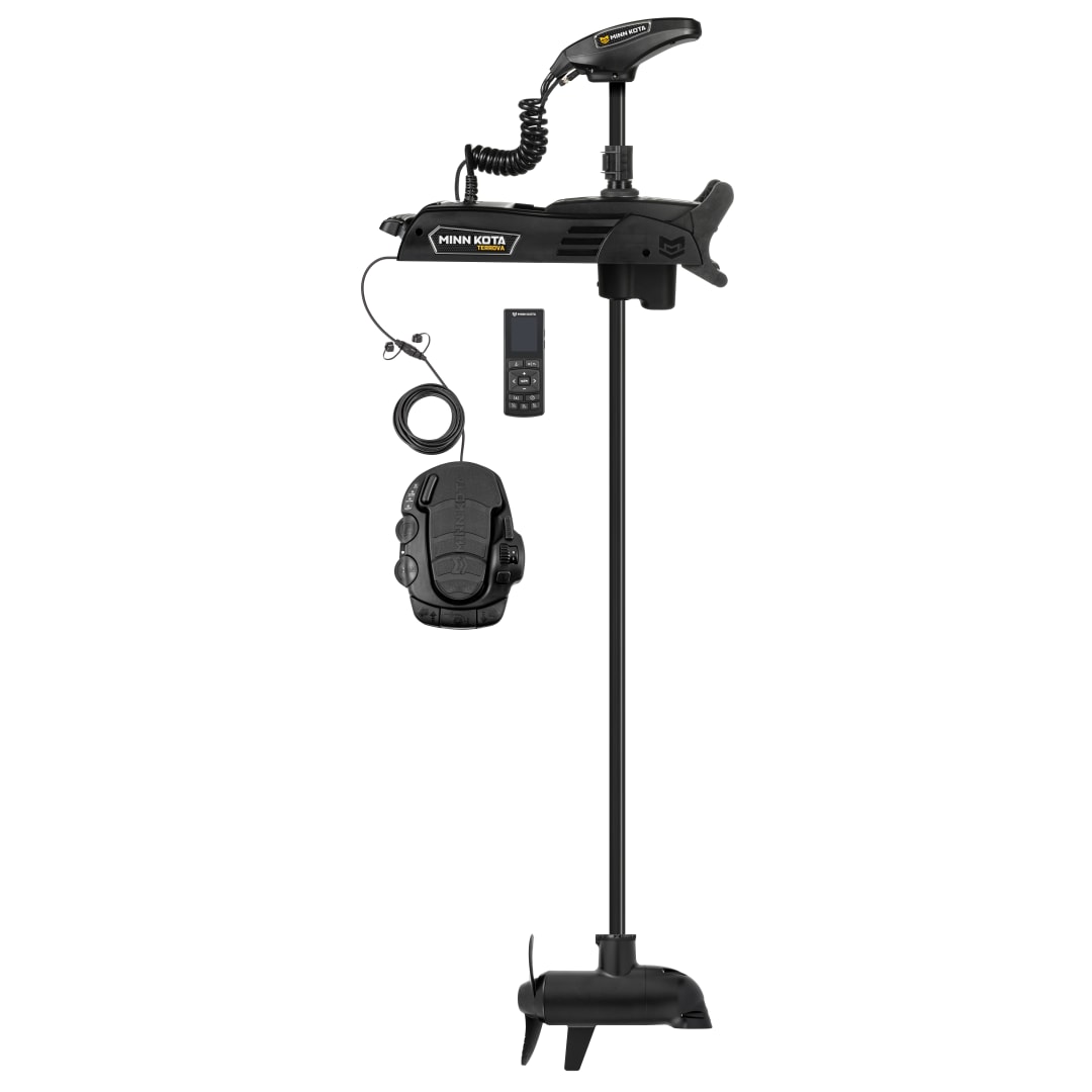 Terrova QUEST 90/115 lb. Thrust, 72" Shaft, Dual Spectrum CHIRP Sonar, Wireless Remote