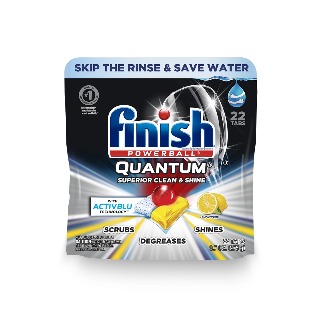 FINISH® QUANTUM® - Ultra Degreaser with Lemon 8/22 ct.
