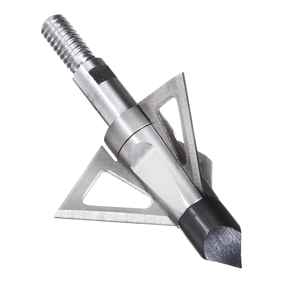 Velox™ Stainless-Steel Ballistic 3-Blade Archery Broadheads, 3-Pack, 100 Grains