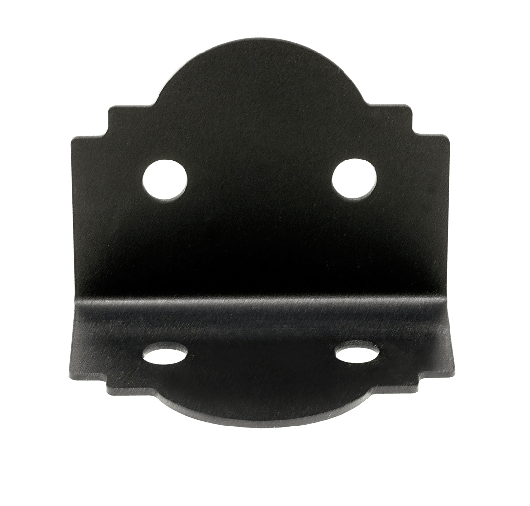 Simpson Strong-Tie APA6 Outdoor Accents® Mission Collection® ZMAX®, Black Powder-Coated 90° Angle for 6x