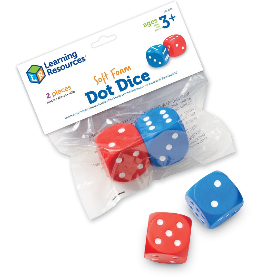 FOAM DICE (2 PC SET)