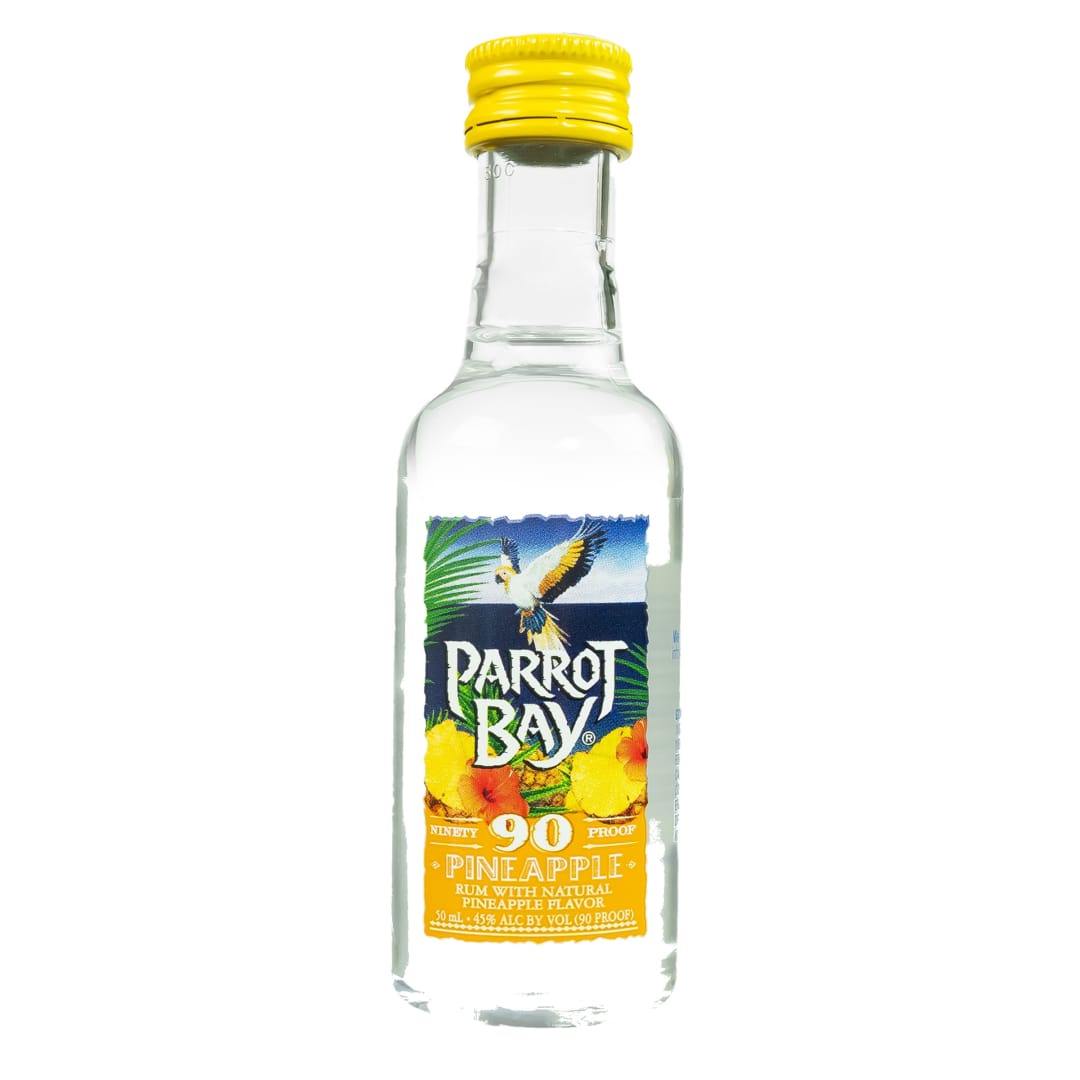 Parrot Bay Pineapple Rum 50ml 90 Proof