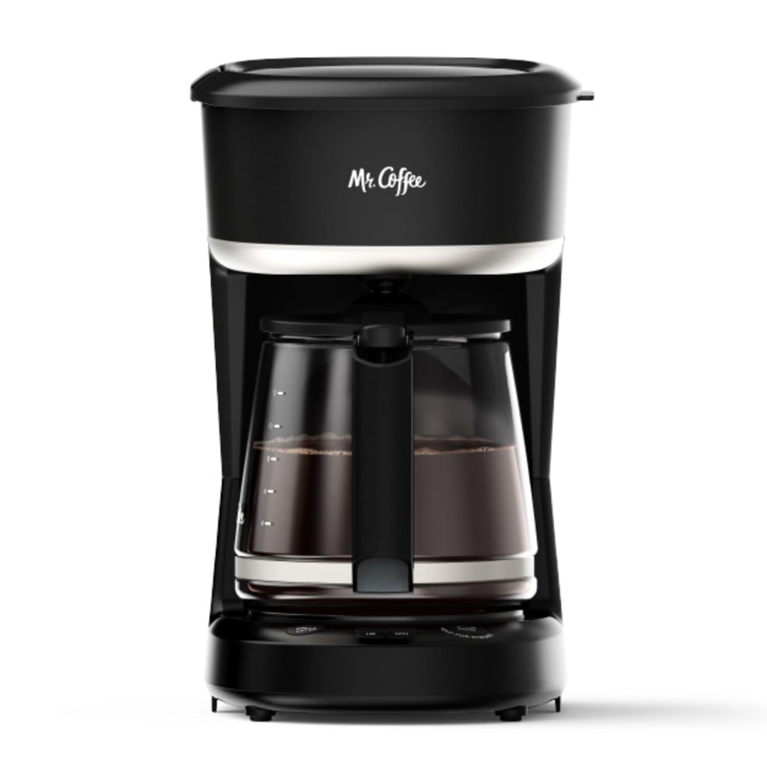 Mr. Coffee® 12 Cup Programmable Coffee Maker with Strong Brew Mode, Auto-Pause, Black