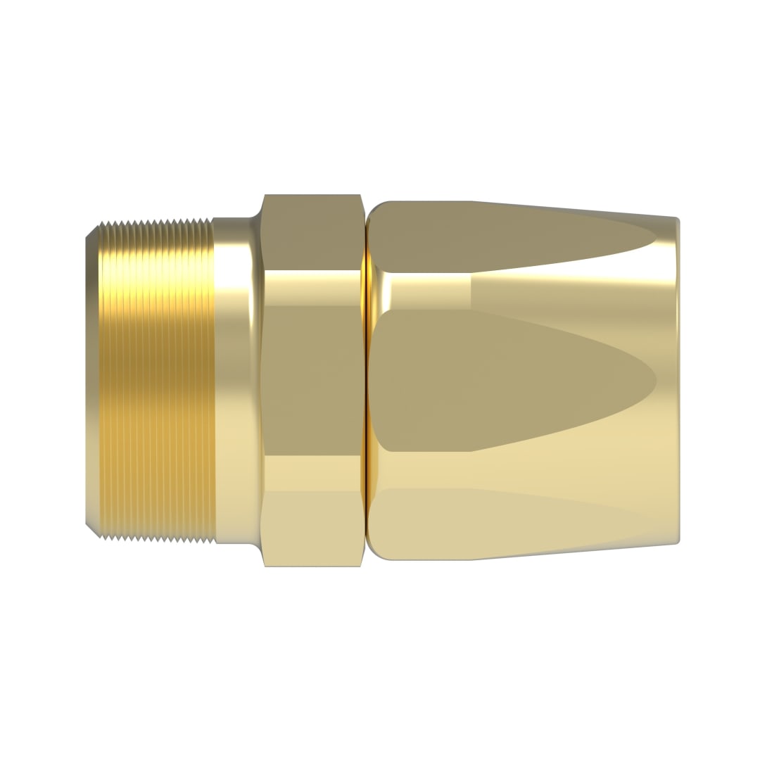 Aeroquip 1in Male NPT X 1in Hose Reusable Br R5 (412-12-16B)