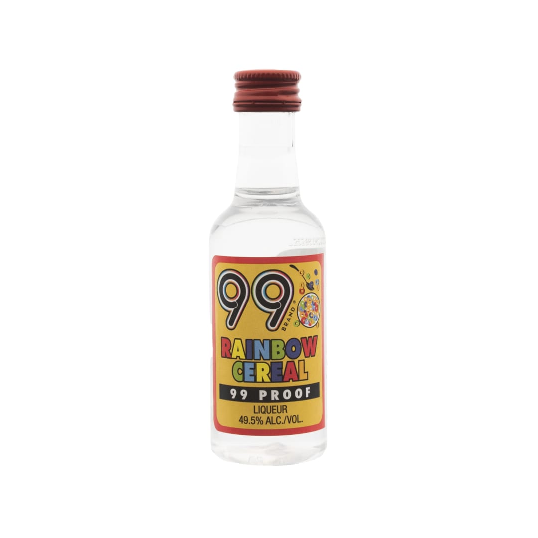 99 Rainbow Cereal Liqueur 50ml 99 Proof