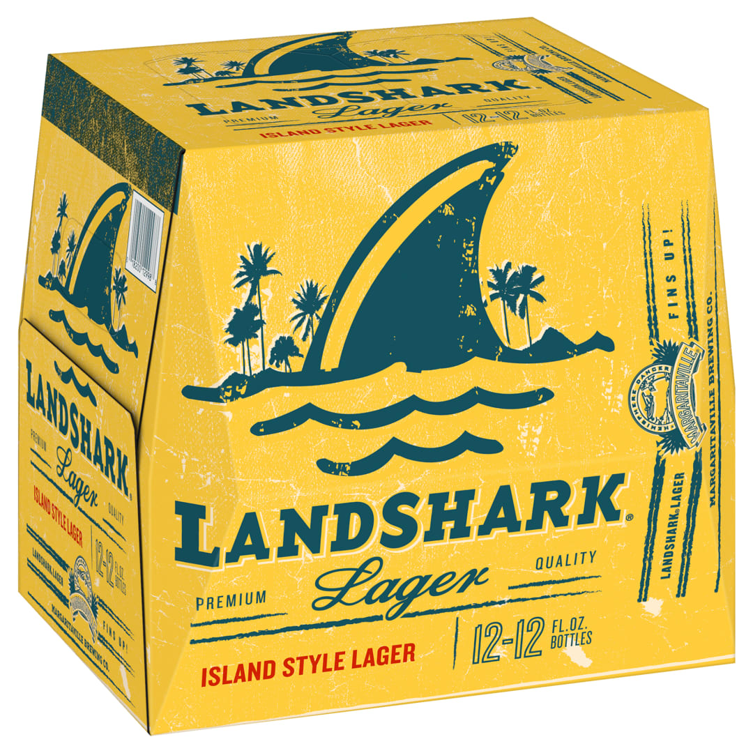 Landshark Island Style Lager Premium Beer 12 - 12 fl oz Bottles