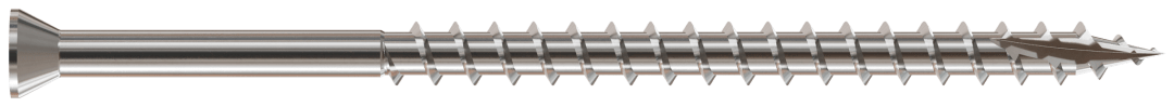 Simpson Strong-Tie S07C300PAK Trim-Head Screw, Square Drive — #7 x 3 in. #1 SQ, Type 305 (350-Qty) (Pack of 300)