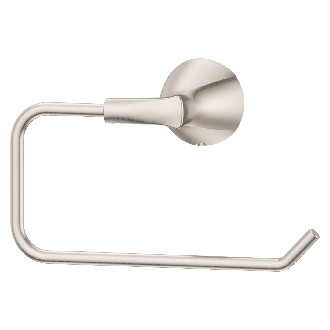 Willa Towel Ring in Brushed Nickel