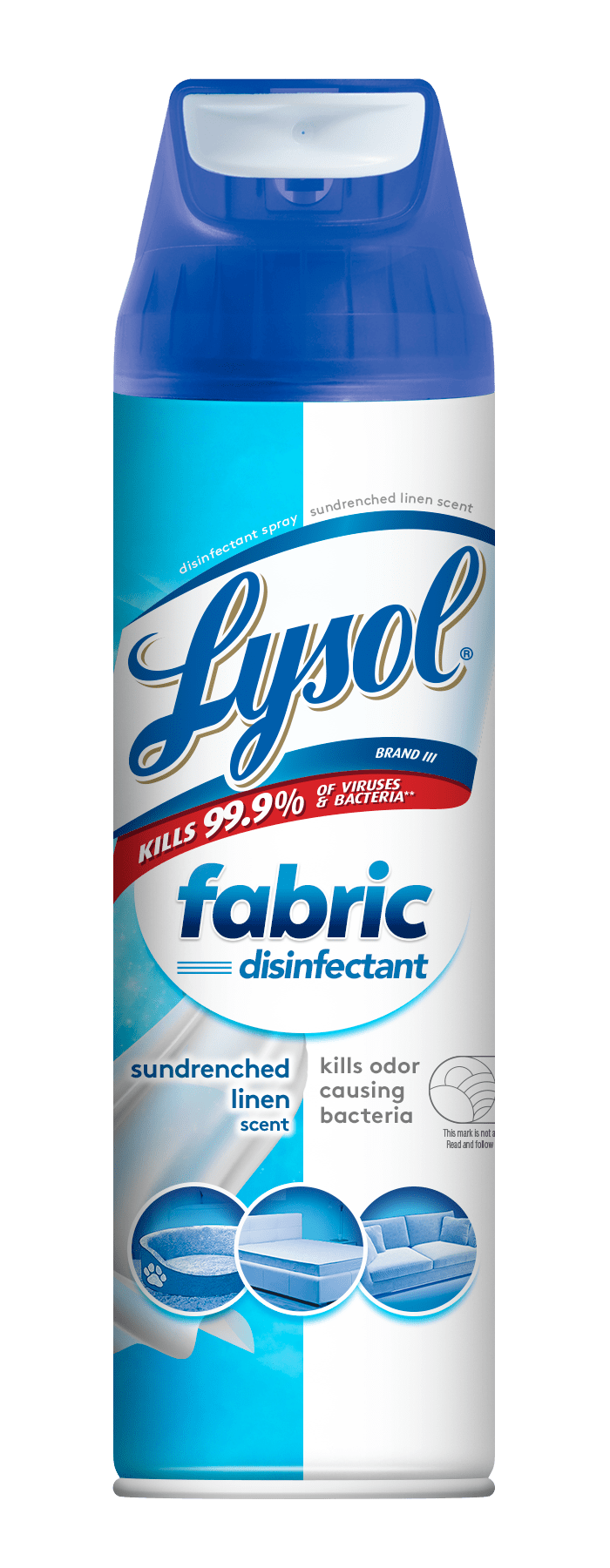 LYSOL® Fabric Disinfectant – Sundrenched Linen 12/15 oz.