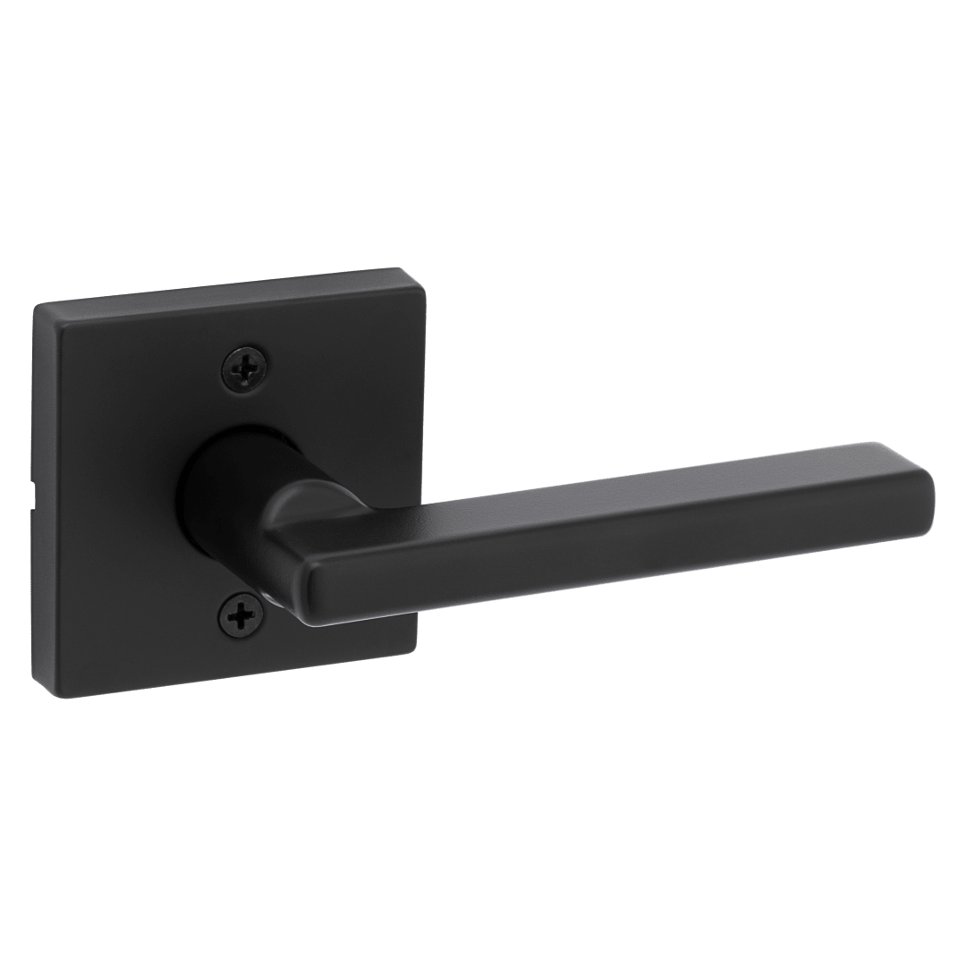 Halifax Half - Dummy Door Lever in Matte Black