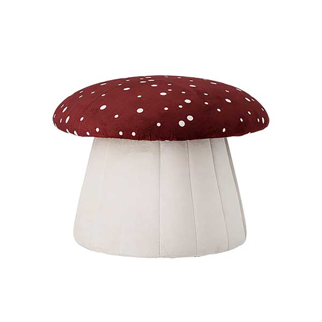 82048762 - Lue Pouf, Red, Polyester STOCK: 300