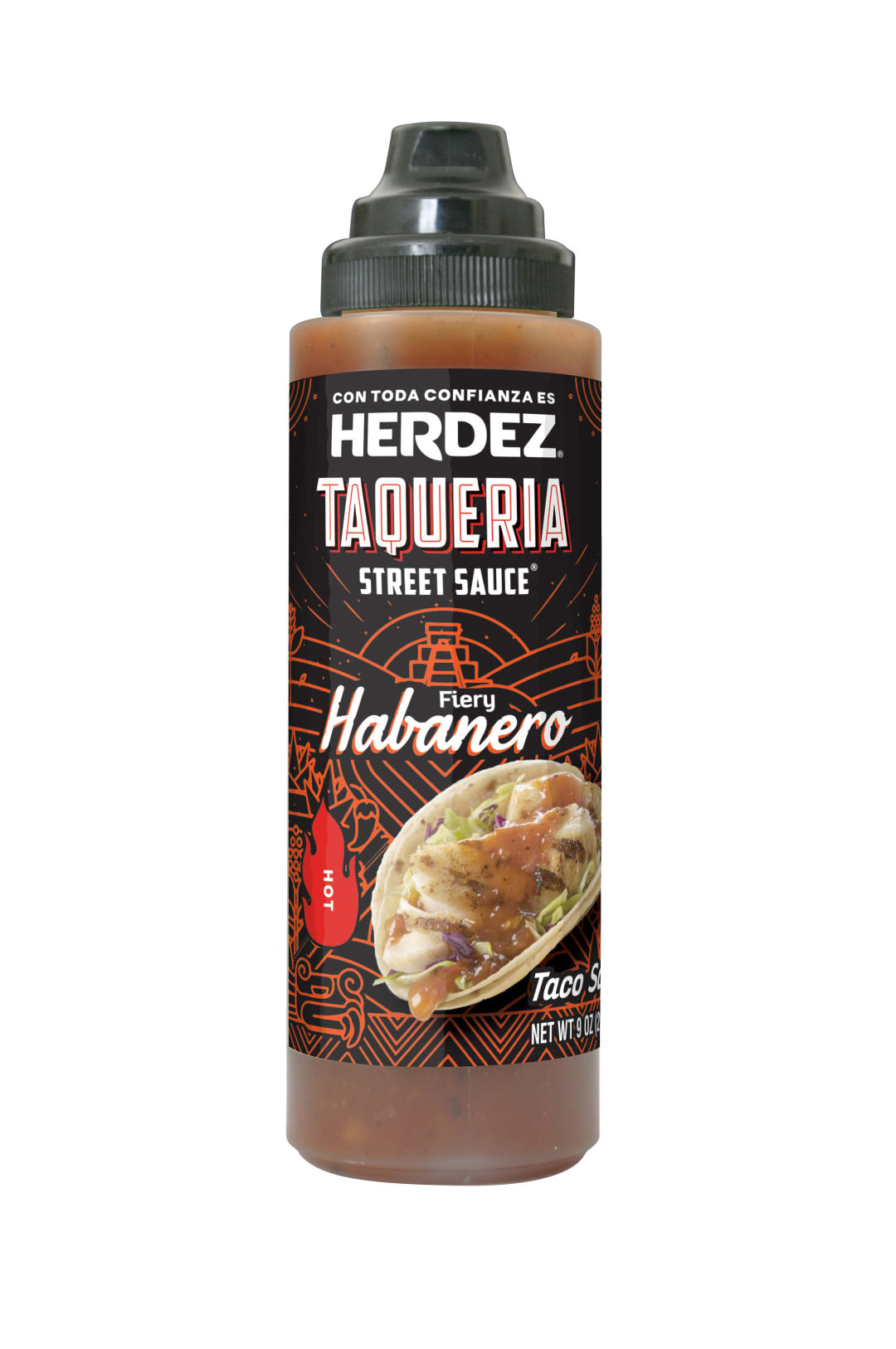 HERDEZ TAQUERIA STREET SAUCE Habanero Hot