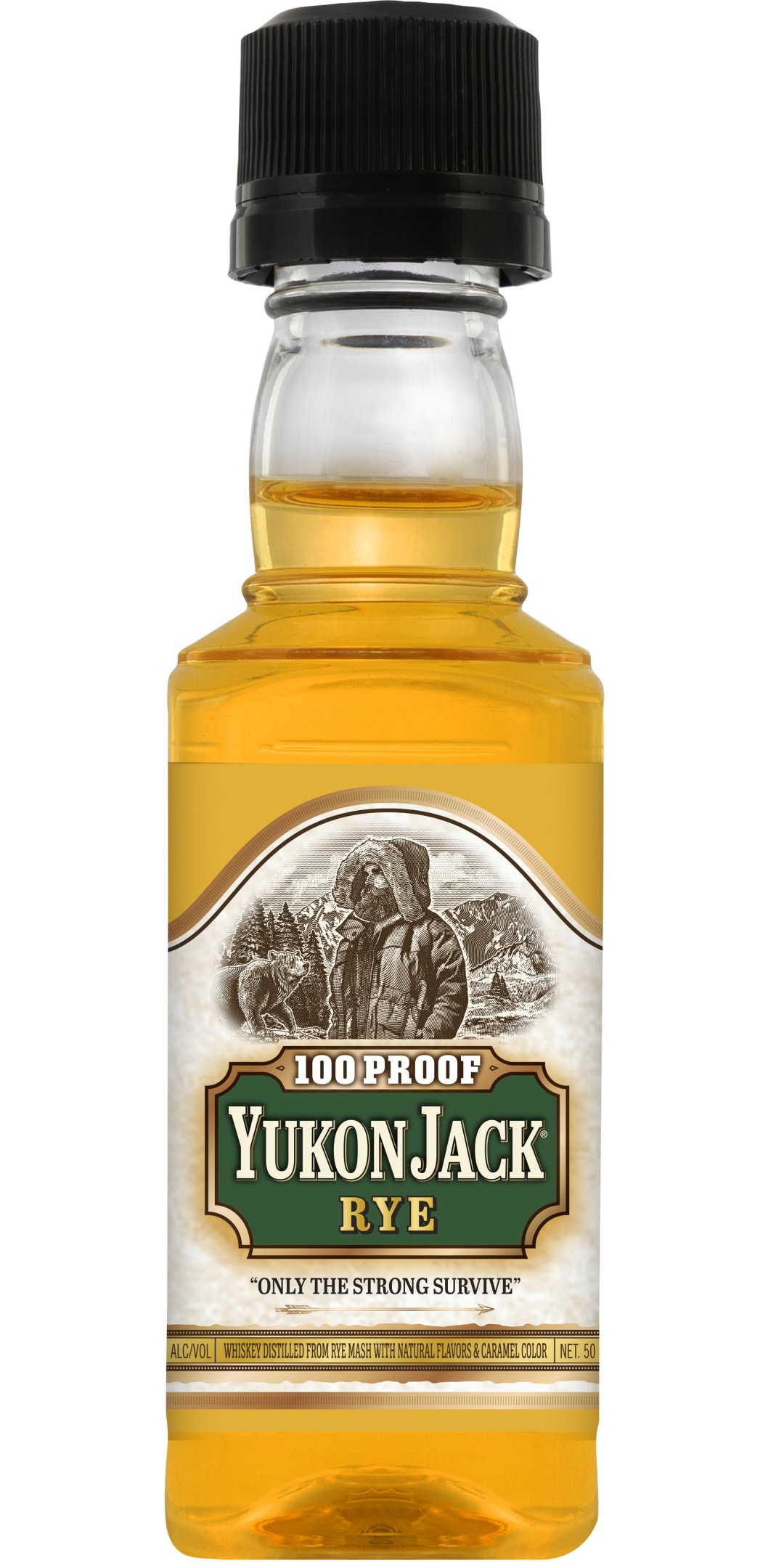 Yukon Jack Rye Whiskey 50ml 100 Proof