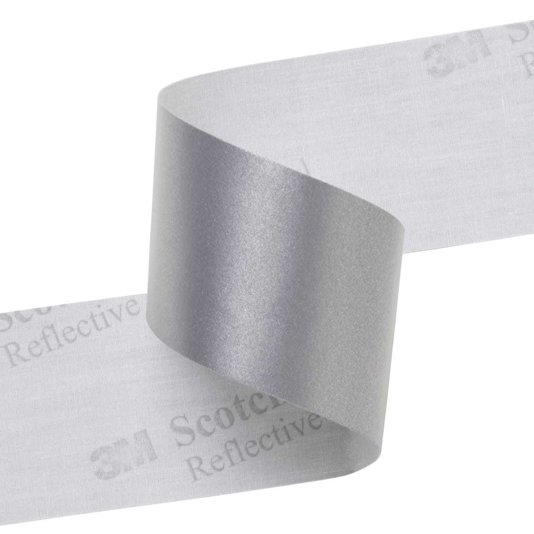 3M™ Scotchlite™ Reflective Material 8910 Silver Fabric, 1270 mm X 50 m,1 Roll/Case, No Logo