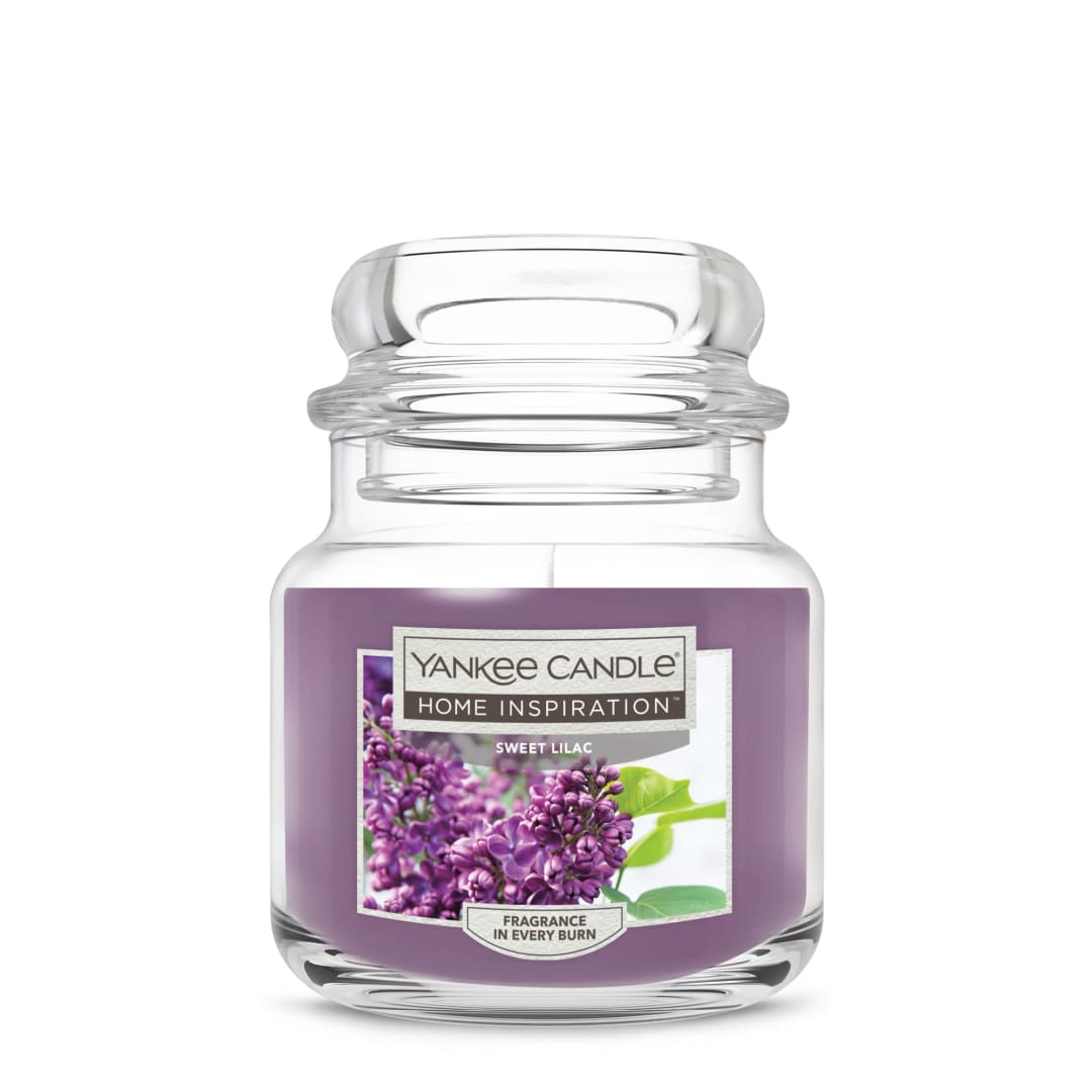 Yankee Candle Home Inspiration Sweet Lilac Medium Jar Candle