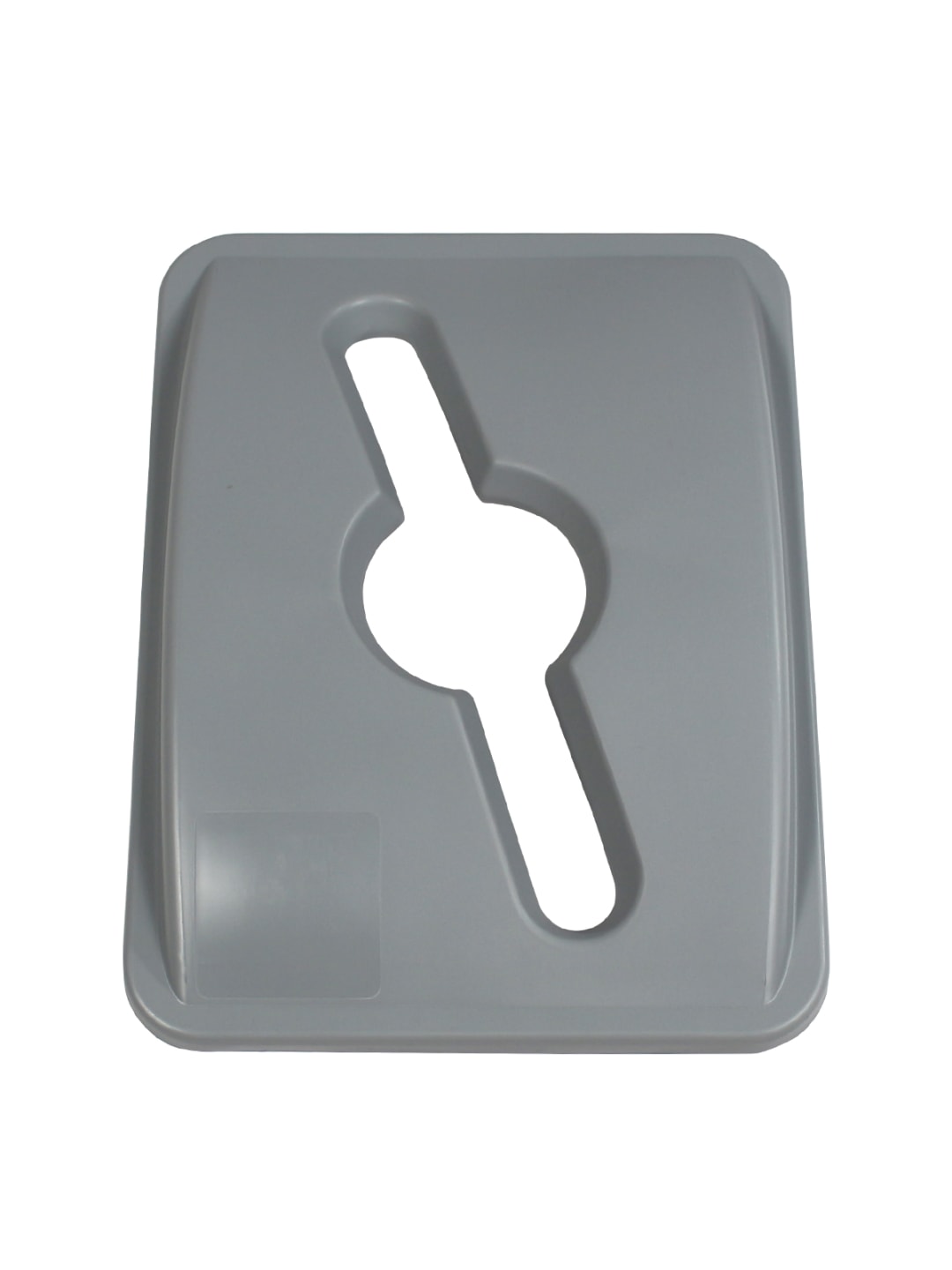 WASTE WATCHER - Single - Lid - Xl - Mixed - Executive Grey