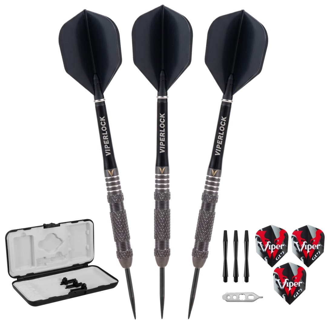 Viper Black Dust Steel Tip Darts | Michelle Walton Signature Series | 22 Grams
