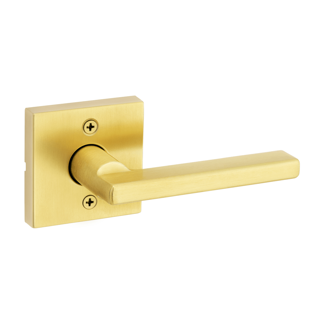 Halifax Passage Lever in Satin Brass