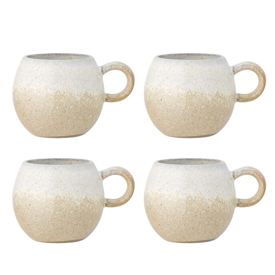 82061166 - Paula Cup, Multipack, Nature, Stoneware STOCK: 8
